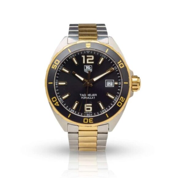 Tag Heuer Other - Tag Heuer 41mm Formula 1 Black Gold Quartz Men's Watch WAZ1121.BB0879 910-121524